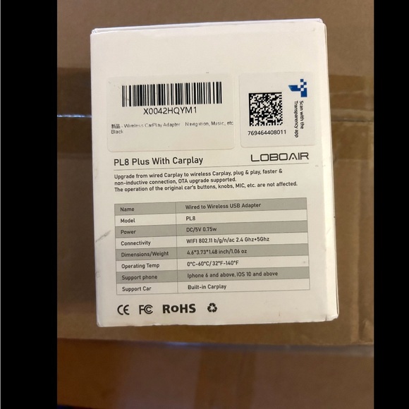 2024 Automatic CarPlay AdapterConverts Wired to WirelessFitsCars from2015 iOS10+ - Picture 3 of 9